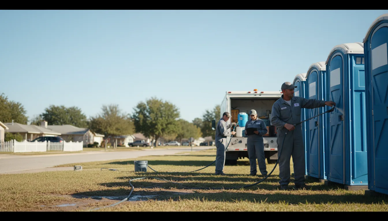 Long-Term Portable Toilet Rental in Enfield, NC near me
